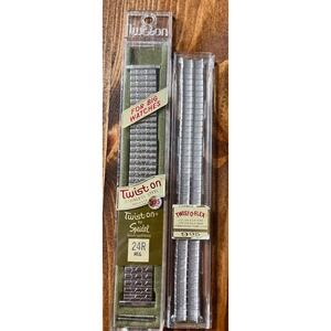 Lot Of 2 Adjustable Speidel Twist-On Stretch Watchband NOS USA 16mm to 20mm 24R